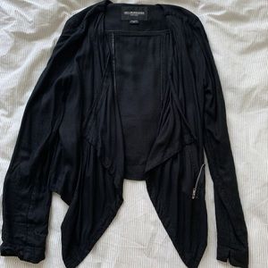 Obey draped moto jacket